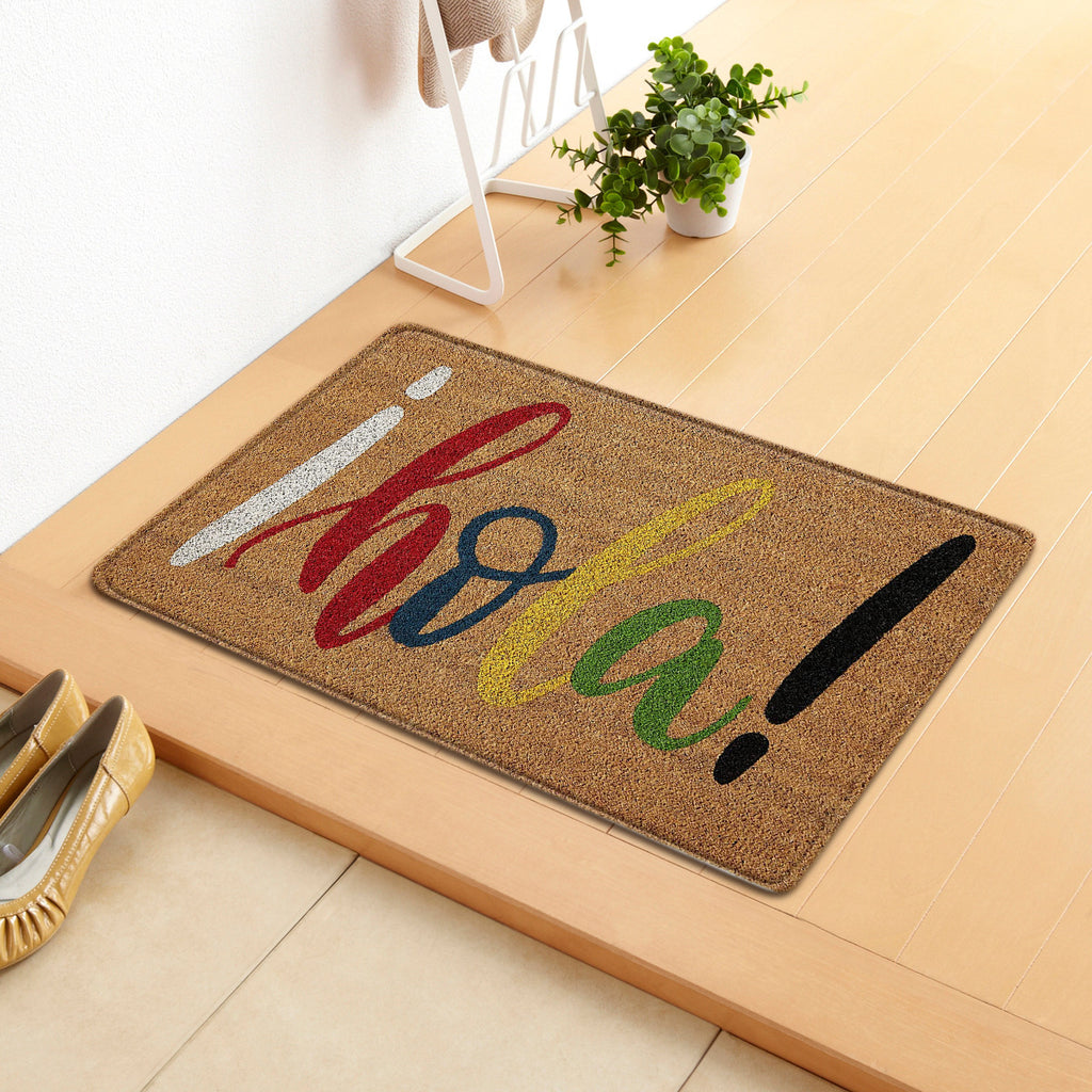 Cute Paw Print Doormat — Machine-Washable Entry Rug