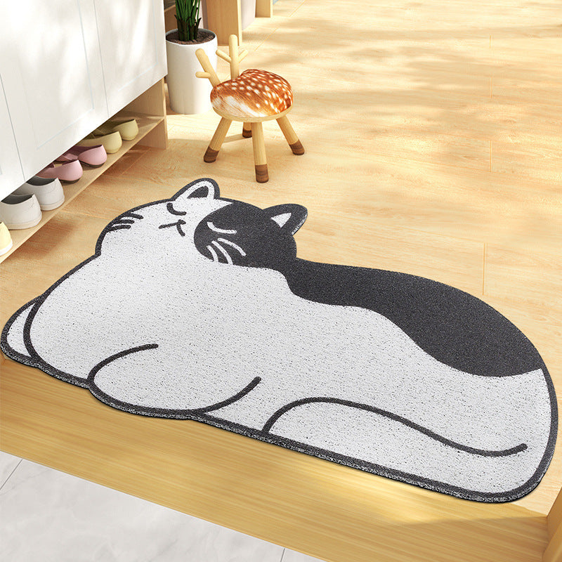 Cute Animal Shaped Rug — Panda, Cat & More Animal Floor Mat