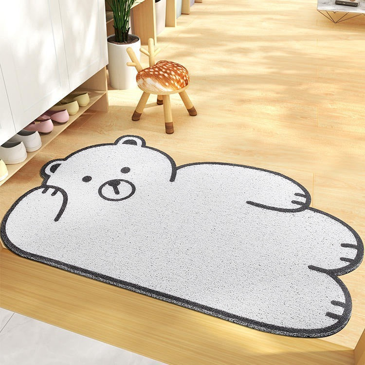 Cute Animal Shaped Rug — Panda, Cat & More Animal Floor Mat