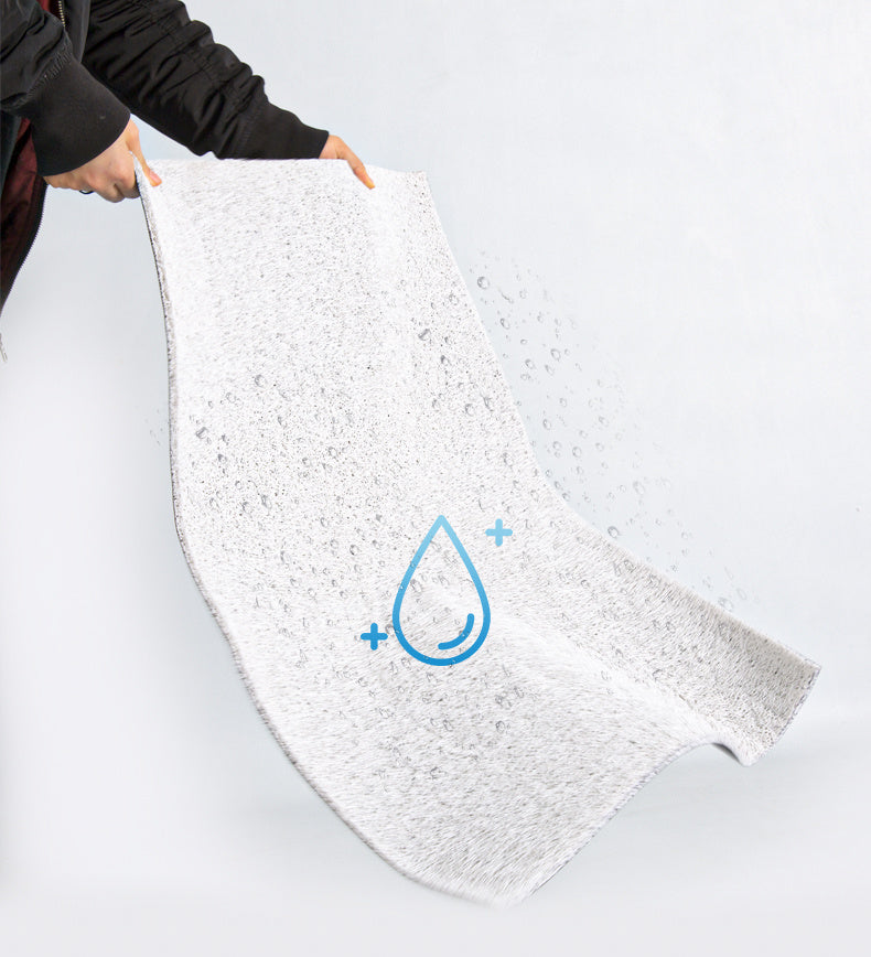 Checkerboard Flower Doormat — Retro Floral Non-Slip Rug