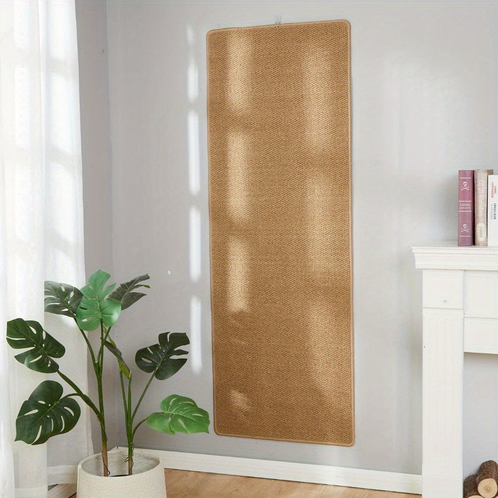 Full view of anti-slip textured backing on washable kitchen runner